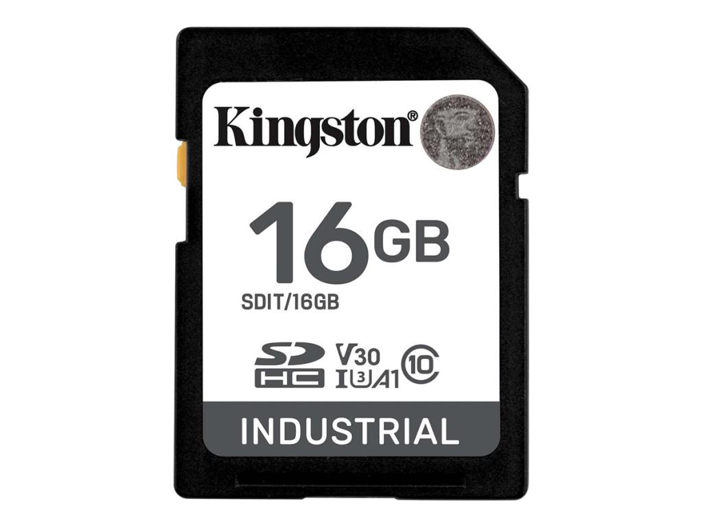 Image KINGSTON Card Kingston Ind. SD 16GB pSLC