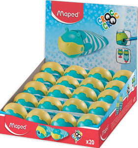 Image Maped Spitzdose CROC CROC HIPPO, türkis