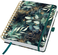 Image sigel BuJo Buchkalender Jolie "Glamorous Leaves"