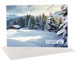Image sigel Gutscheinkarten-Set "Montain landscapes by seasons"