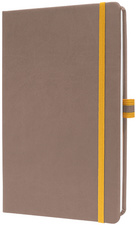 Image sigel Notizbuch Linescape, DIN A5 hoch, liniert, braun