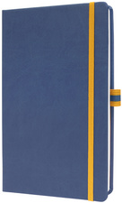 Image sigel Notizbuch Linescape, DIN A5 hoch, liniert, blau