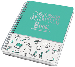 Image sigel Spiral-Notizbuch Jolie "SKETCH Book", DIN A5, mint