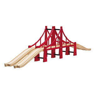 Image BRIO® Hängebrücke mit Auffahrten 33683 Spielzeugeisenbahnen-Zubehör