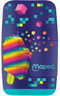 Image Maped Radierer-Spitzer-Kombi PIXEL PARTY