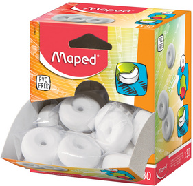Image Maped Ersatz-Radierer für Radierer-Spitzer-Kombi Loopy, weiß