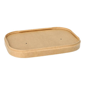 Image PAPSTAR Deckel für Verpackungsbecher "pure", braun