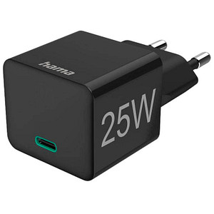 Image hama Ladeadapter schwarz, 25 Watt