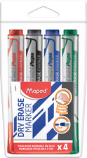 Image Maped Whiteboard-Marker Marker'Peps Jumbo, 4er Etui