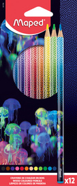 Image Maped Dreikant-Buntstifte DEEPSEA PARADISE, 12er Kartonetui