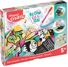 Image Maped Creativ Pustestift-Set BLOW PEN "Pop'Art", 15-teilig