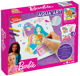 Image Maped Creativ Aquarell-Set AQUA ART Barbie