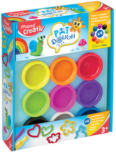 Image Maped Creativ Spielknete-Set mit Knetzubehör, 21-teilig