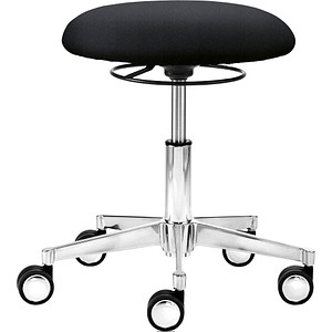 Image Mayer Arbeitshocker myXPERT - Tellersitz 1290 26 397 schwarz