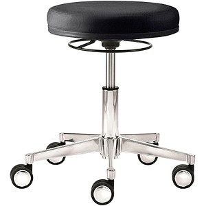 Image Mayer Arbeitshocker myXPERT - Maxi Tellersitz 1296 26 397 schwarz