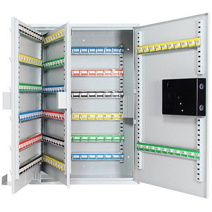Image ROTTNER S300 EL Schlüsselkasten grau mit 300 Haken Elektronikschloss
