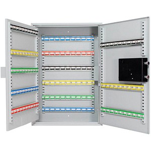 Image ROTTNER S200 EL Schlüsselkasten grau mit 200 Haken Elektronikschloss