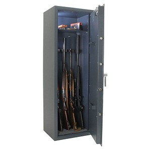 Image ROTTNER Waffenschrank Dakota 8 EL EN0 Sicherheitsstufe 0 nach EN 1143-1 anthrazit 50,0 x 40,0 x 150,0 cm