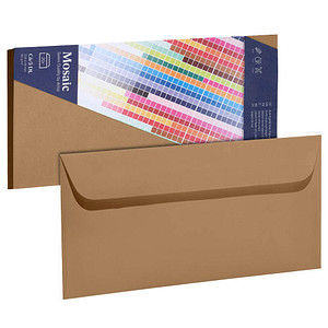 Image artoz Briefumschläge Mosaic DIN lang ohne Fenster beige 20 St.
