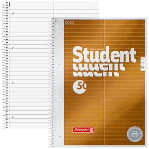 Image BRUNNEN Collegeblock Student Premium für Vokabeln Lineatur 53 liniert DIN A4 ohne Rand