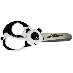 Image FISKARS® Schere Panda schwarz-weiß 13,0 cm