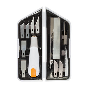 Image FISKARS® Cuttermesser-Set weiß 21,0 cm