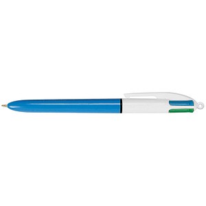Image BIC 4-Farben-Kugelschreiber 4 Colours Original blau Schreibfarbe farbsortiert