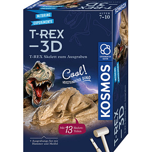 Image KOSMOS Ausgrabungsset T-REX  3D mehrfarbig
