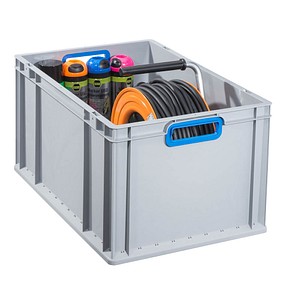 Image allit Transportbehälter ProfiPlus EuroBox 632, grau/blau