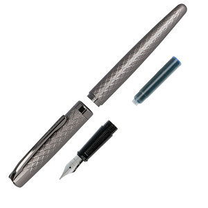 Image ONLINE® Eleganza Diamond Patronenfüller grau M (mittel)