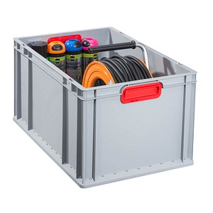 Image ALLIT ProfiPlus EuroBox 632,grau/rot (456755)