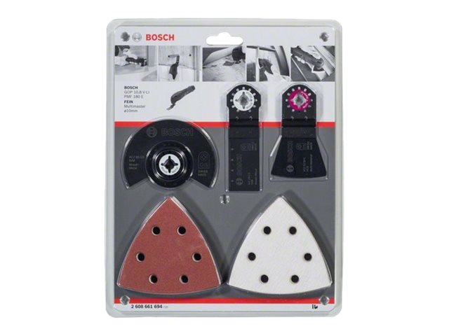 Image BOSCH - Multifunktionswerkzeugs-Zubehörset - für Holz, Metall - 23 Stücke (2608