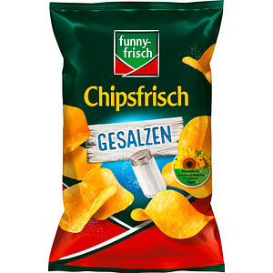 Image funny-frisch Chipsfrisch gesalzen Chips 150,0 g
