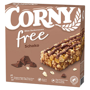 Image CORNY free Schoko Müsliriegel 6 Riegel