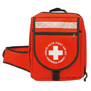 Image LEINA-WERKE Notfallrucksack ohne Füllung rot