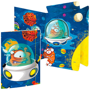 Image RNK Verlag Zeichnungsmappe "Space Aliens", Karton, DIN A3