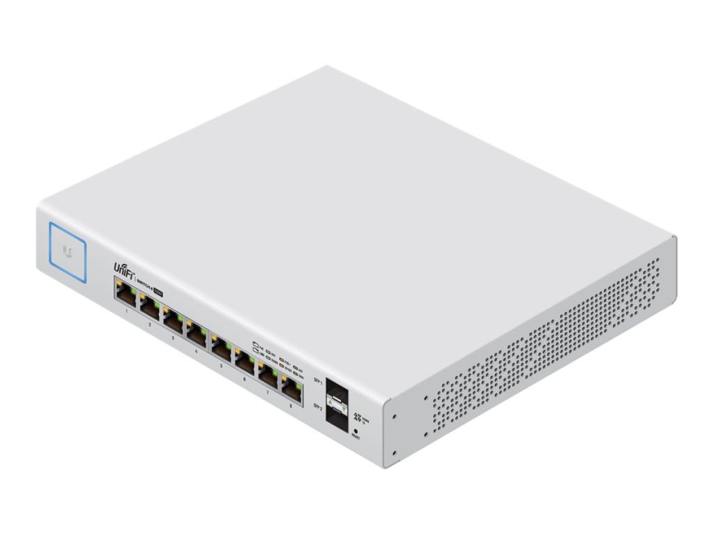 Image UBIQUITI NETWORKS Ubiquiti UniFi Switch 8, 150W, 8 Gigabit RJ45 Ports, 2 SFP