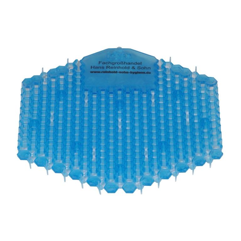 Image Urinalsieb "Wave" | Duft Cotton Blossom (blau) Geruchsneutralisator für Urinale, WC-Stein-Ersatz