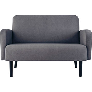 Image PAPERFLOW 2-Sitzer Sofa LISBOA, Stoffbezug, grau