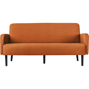 Image PAPERFLOW 3-Sitzer Sofa LISBOA, Stoffbezug, braun