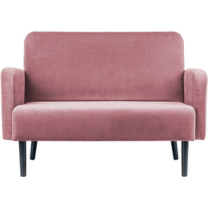 Image PAPERFLOW 2-Sitzer Sofa LISBOA, Samtbezug, pink
