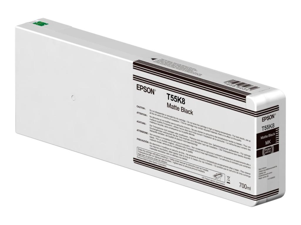 Image EPSON Sglpack Matte BK T55K80N UltraChrome HDX