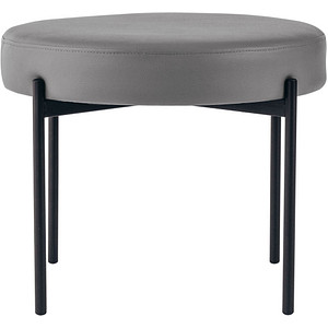Image PAPERFLOW Sitzbank GAIA GBRC.01.14 grau Kunstleder 57,5 cm