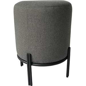 Image PAPERFLOW Hocker NEST, rund, Stoffbezug: anthrazit