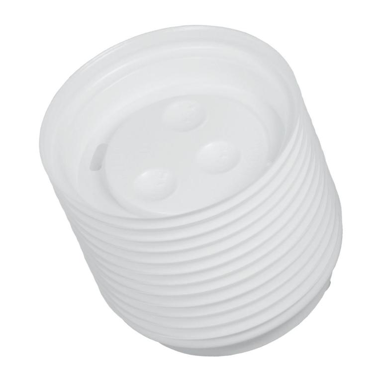 Image *Deckel mit Trinkloch ( 6oz, Ø 77 mm),PS Kunststoff, für Coffee-Cups, braun | 50 Stück passend für Coffee-Cups ||85219|| 