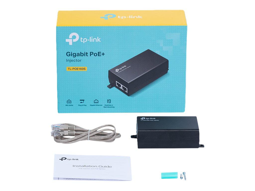 Image TP-LINK PoE+ Injector Adapter Plastic Case
