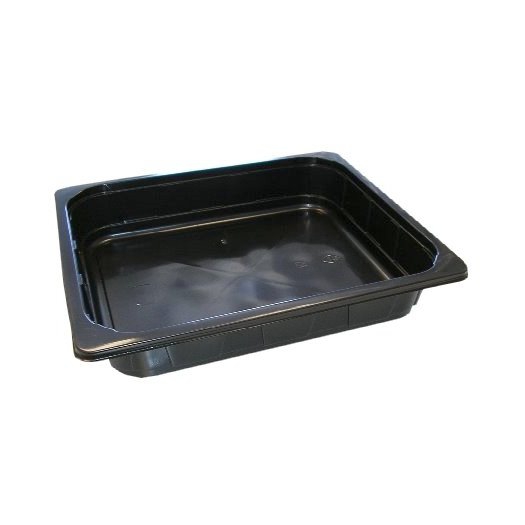 Image *ECO PP Gastro-Schale GN1/2, 325 x 265 x 100 mm, 6300 ml, transparent | 92 Stück