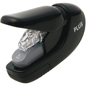Image PLUS JAPAN Heftgerät SL-106AB klammerlos, schwarz