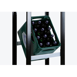 Image SCHULTE Fachboden für Getränkekistenregal silber 40,0 x 30,0 cm