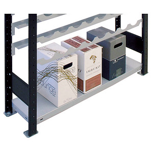 Image SCHULTE Stahlfachboden silber 100,0 x 25,0 cm